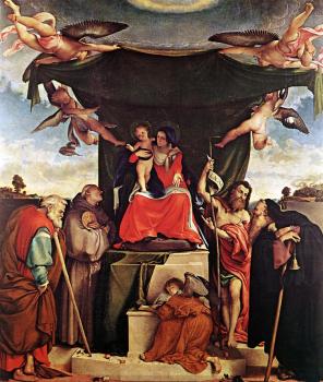 洛倫佐 洛圖 Madonna and Child with Saints 洛倫佐 洛圖 Madonna and Child with Saints
